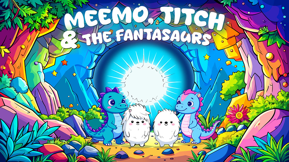 Audio production for Meemo, Titch & The Fantasaurs Cartoon Series